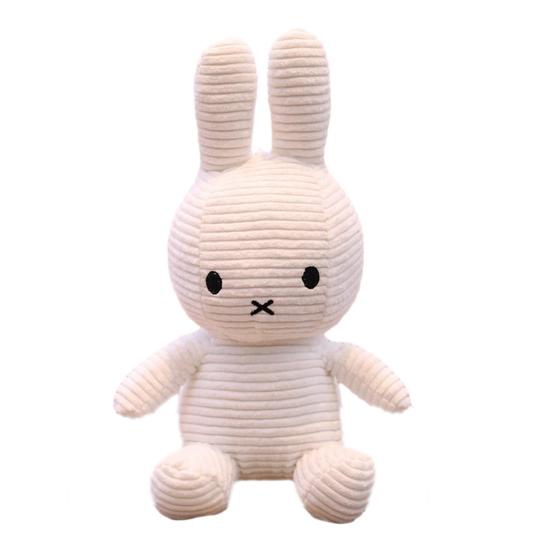 Weiches Hasen-Stofftier Niedliches Kaninchen-Stofftier mit PP-Baumwolle Sicher zum Kuscheln Geburtstagsgeschenk für Mädchen 35cm weiß