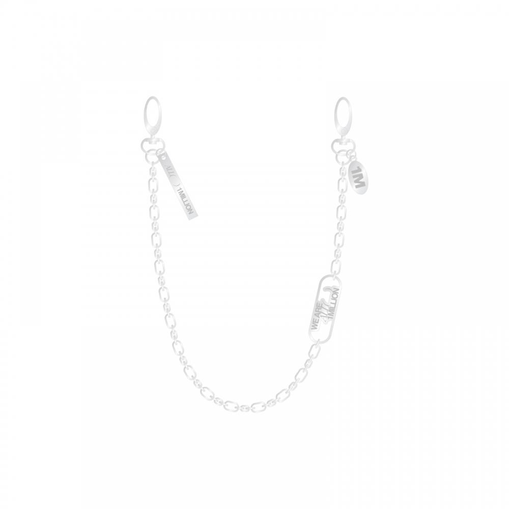 One Million 04 Schlüsselanhänger mit Kette, 10. Jahrestagskonzert, offizielles MD