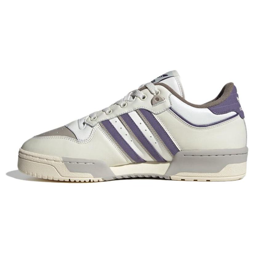 Adidas Originals Rivalry Vielseitige Bequeme Low-Top-Sneaker Unisex-Sneaker Weiß Lila ID1003 41⅓
