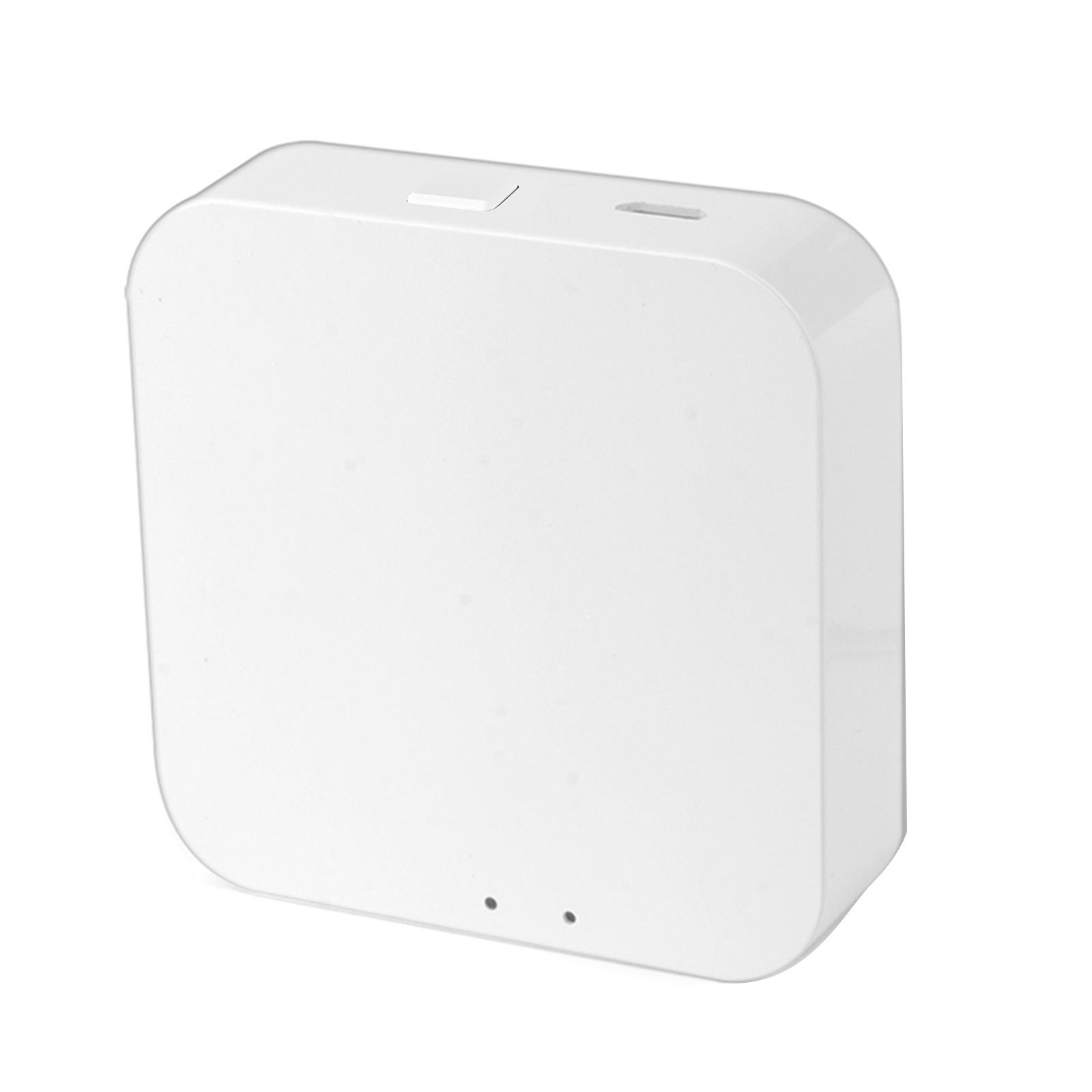 Tuya ZigBee Smart Gateway Hub Smart Home Bridge Tuya / Smart Life APP Drahtlose Fernbedienung für Alle Tuya ZigBee 3,0 Smart Produkte weiß