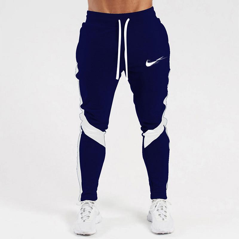 Hellgrau 2025 Neue Herren Herbst und Winter Freizeithosen Sporthosen Herrenhosen Jogginghosen Lange Hosen L navy blau