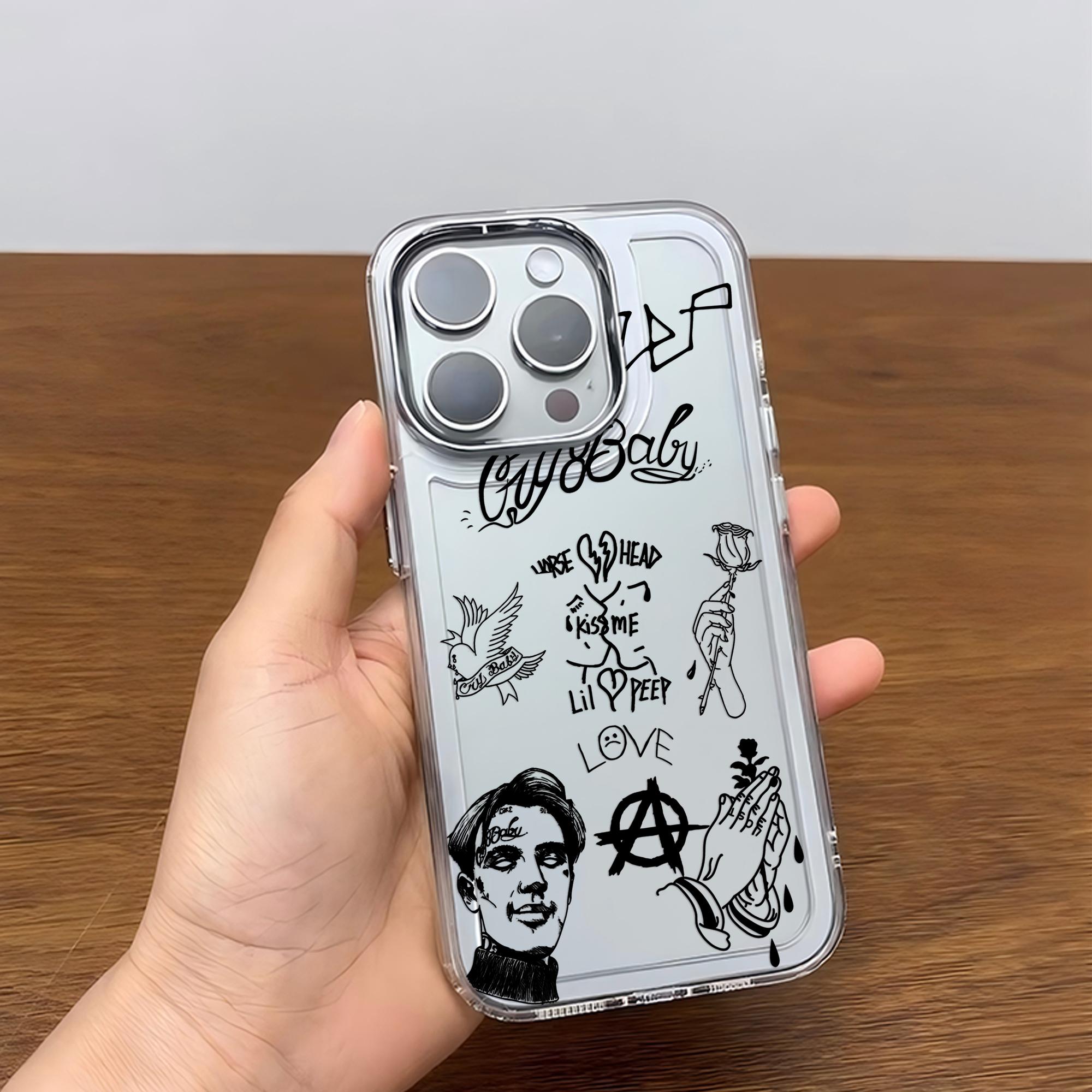 Luxus Graffiti Rapper Lil Peep Hell Boy Handyhülle für iPhone 17 16e 16 15 14 13 12 11mini Pro Max X XR XSMAX 8 Air Plus Hülle iPhone 17 Air