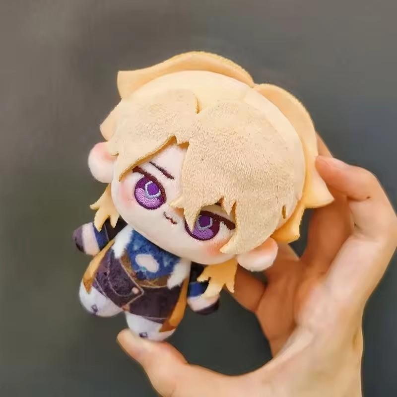 Spiel Honkai: Star Rail Aventurine Plüschpuppe Niedliches Q-Version Kuscheltier Weiches Sammler-Plüschtier Schlüsselanhänger Spiel-Fans Tasche Anhänger