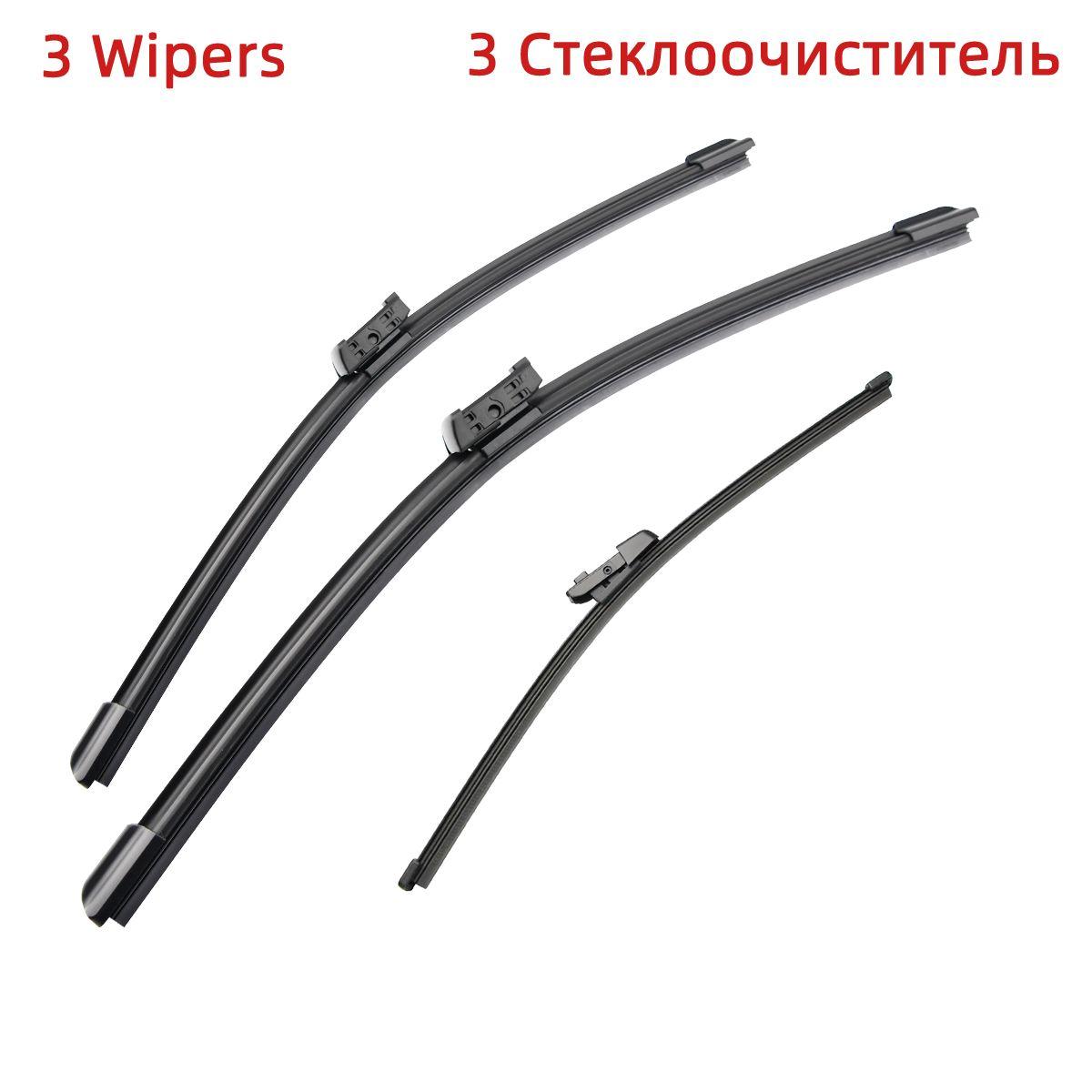 3PCS Wischerblätter für VW Tiguan MK2 2017-2020 26 21 14 Fit Frontscheibe Windschutzscheibe Fenster Pinsel Cutter Zubehör 2017 2018 2019 2020