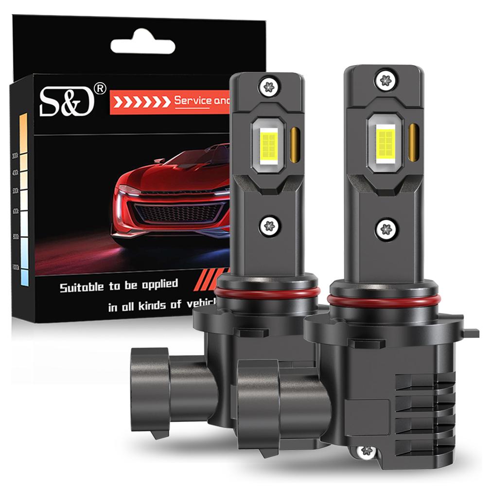 2Pcs Canbus H11 LED H8 9005 HB3 9006 HB4 Led Scheinwerfer Lampen 6000K 60W 32000Lm Super Helle Lüfterlose 16Core CSP DRL Nebel Licht Fahren Lampe 9006 HB4