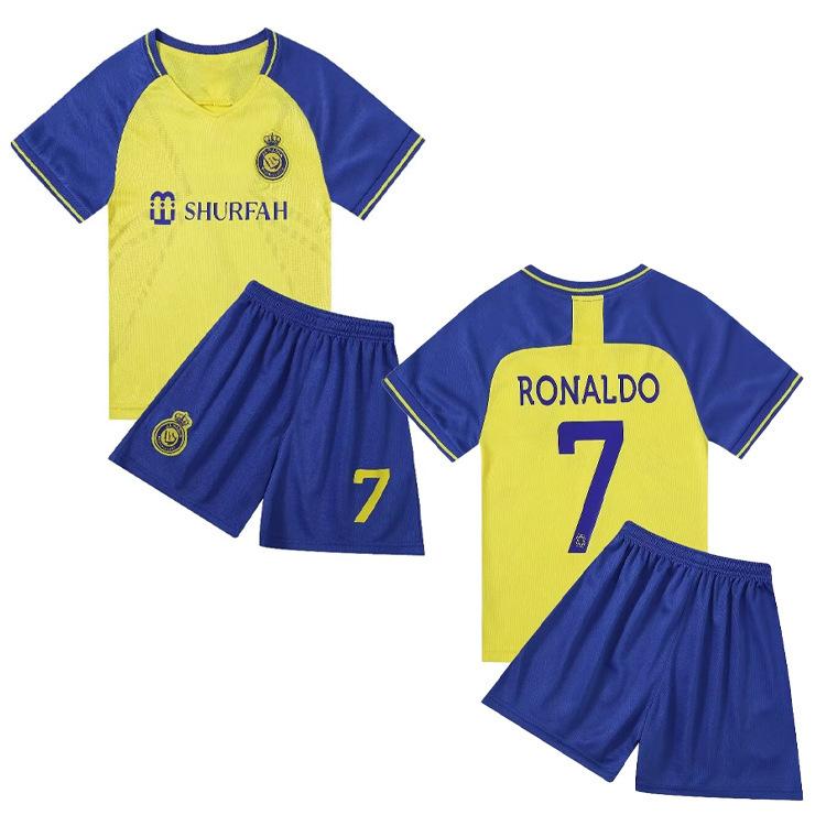24-25 Portugal Auswärts Nr. 7 Club Fußballtrikot Kinderkleidung Erwachsenen Set 28 yards/155