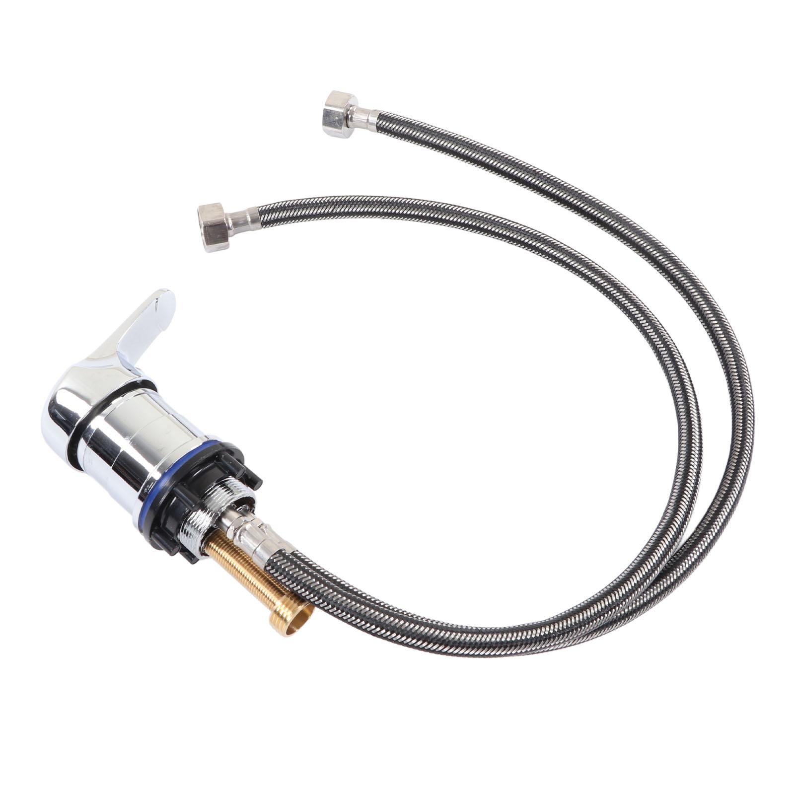 60cm Shampoo-Bett Armatur Friseursalon Zubehör Zinklegierung Shampoo-Bett Stuhl Ventil für Friseursalon