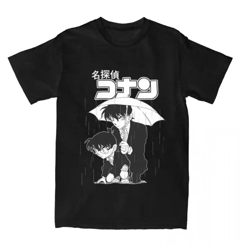 2026 Detective Conan Anime T-Shirt Unisex Grafik Gothic Stil Damenbekleidung Animation Thema Gothic Detective Conan T-Shirt XL