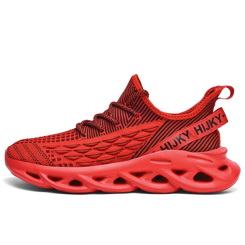 Schuhe männer Turnschuhe Männlichen lässig Herren Schuhe tenis Luxus schuhe Trainer Rennen Atmungsaktive Schuhe mode müßiggänger laufschuhe für männer 39 red
