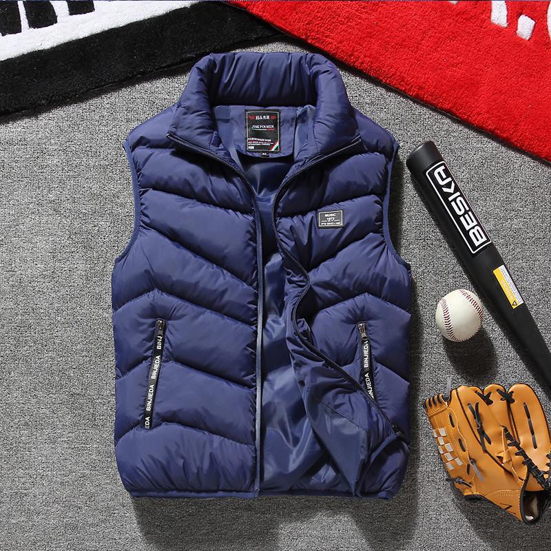 Outdoor Herren Weste Outdoor Kleidung Herren Herren Daunen Baumwolle Rote Weste Werbeweste 7XL