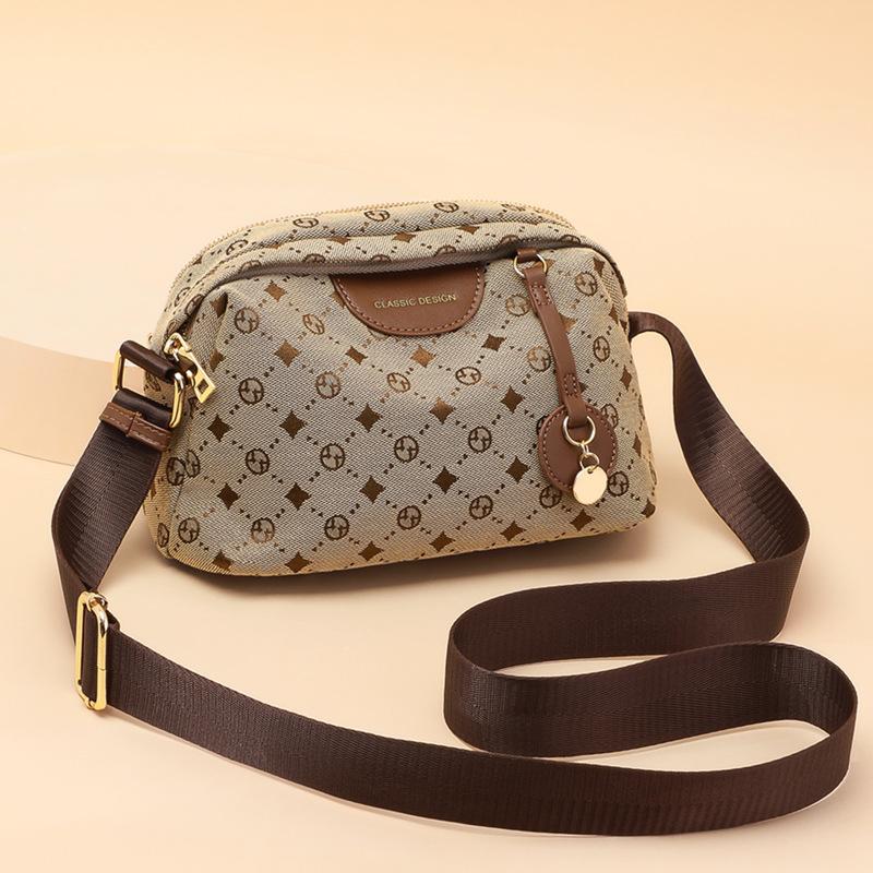 Neue Canvas-Tasche Umhängetasche Vielseitig Ein Schulter Quadratische Tasche Beliebte Kissen-Tasche Dieses Jahr gray