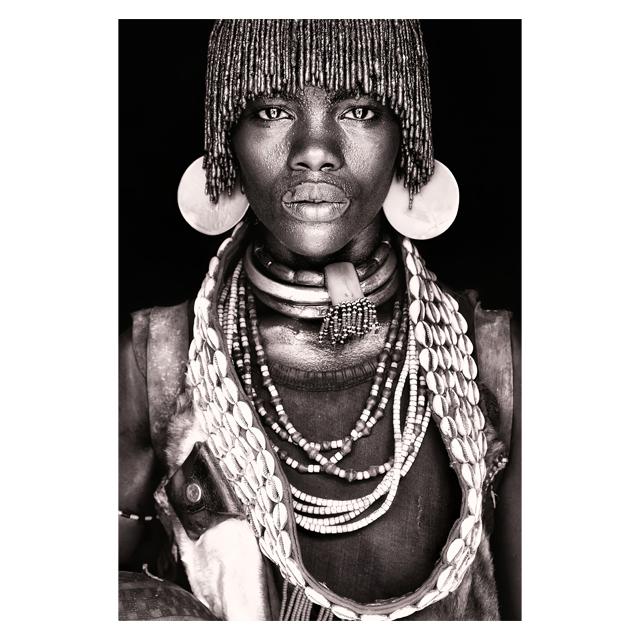 Afrikanische Stammesleute, Porträt, Wandkunst, Bilder, Leinwand, Malerei, Poster und Drucke, Bilder für Wohnzimmer, Zuhause, dekorativ, ohne Rahmen 50*70cm