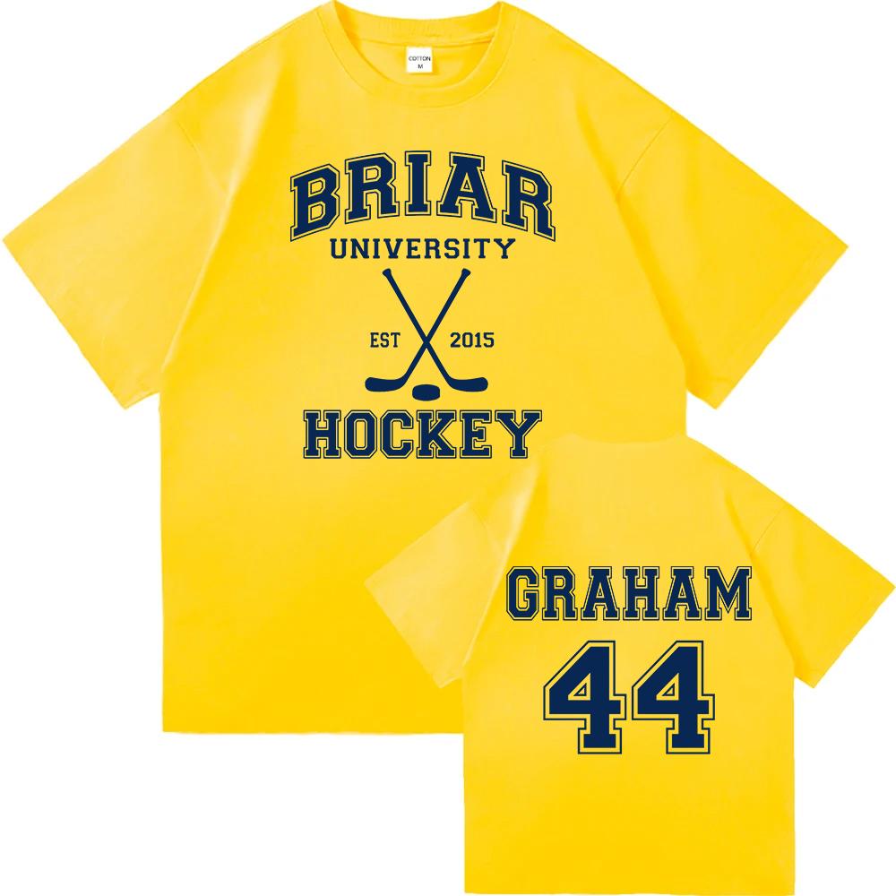 Graham 44 22 Design T-Shirts Off Campus TV-Serie T-Shirt Sommer Baumwolle Bequem Damen T-Shirts Locker Mode Rundhals Unisex T-Shirts M