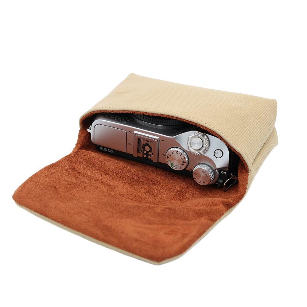 Digitalkamera Kameratasche Kamerabeutel Micro-Single-Tasche Kamera-Aufbewahrungstasche Kamera Zubehör khaki