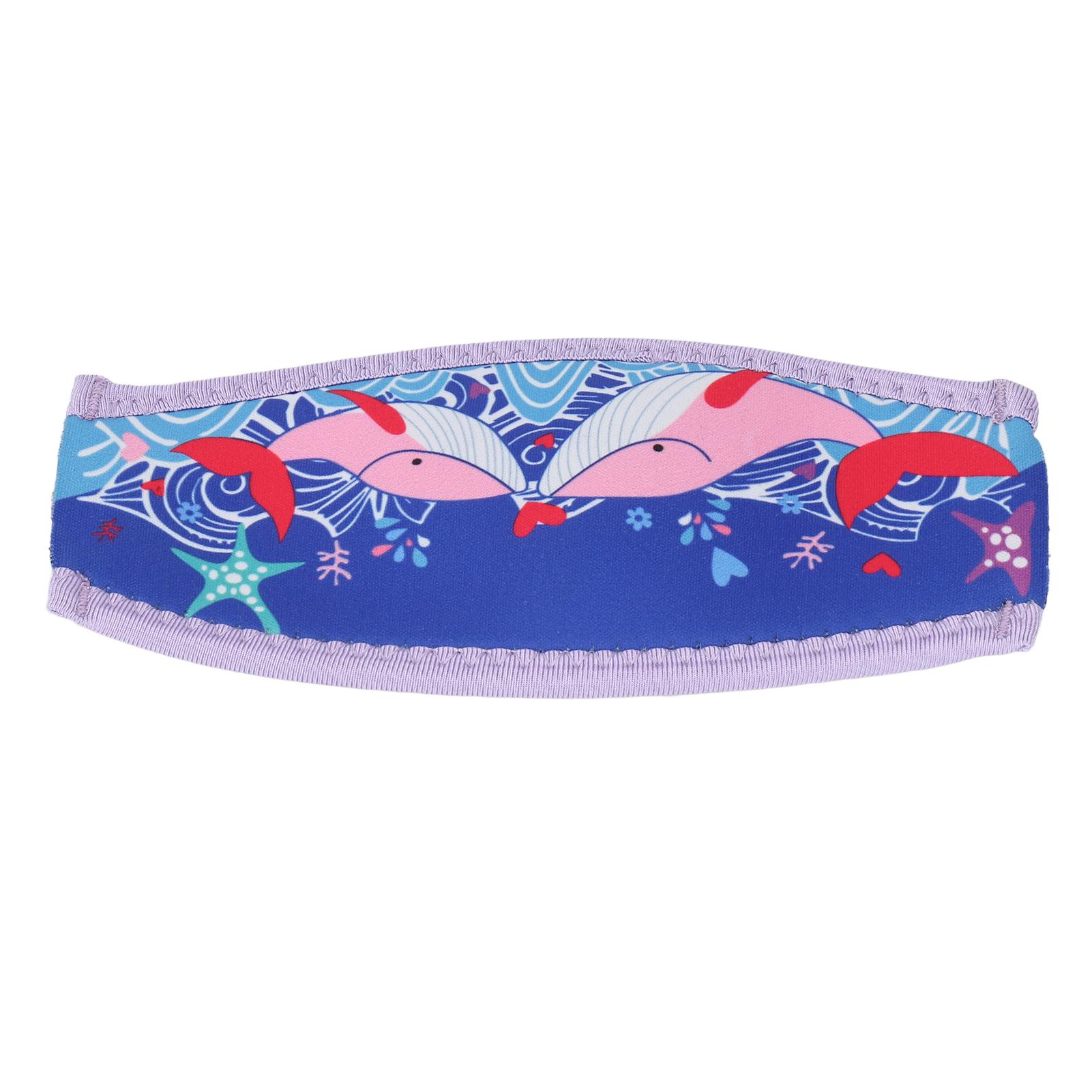 Taucherbrillenbandabdeckung Doppelschicht Neopren Tauchen Wickelband Haarschutz Wickel für Tauchen