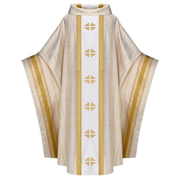 Liturgische Robe Vintage Kloster Kasel Kirche Klerus lockerer Mantel Priester Umhang Mantel Kleidung 4 Farben XXXL weiß