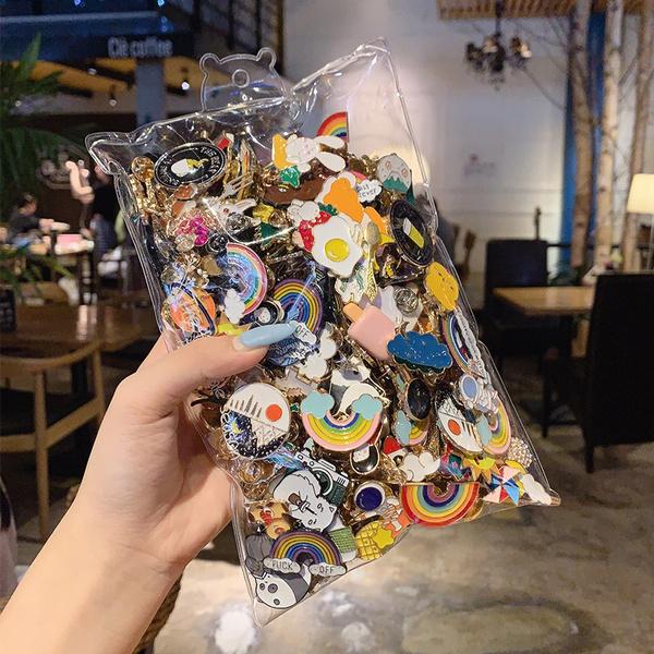 5/10/20 Stück Cartoon-Charm-Brosche, Mode-Accessoires, Gothic-Brosche, Emaille-Anstecknadeln, Vintage-Punk-Dunkel-Kragen-Corsage, Hemd, Tasche, Mütze, Jacke, Anstecknadel 20 Pcs