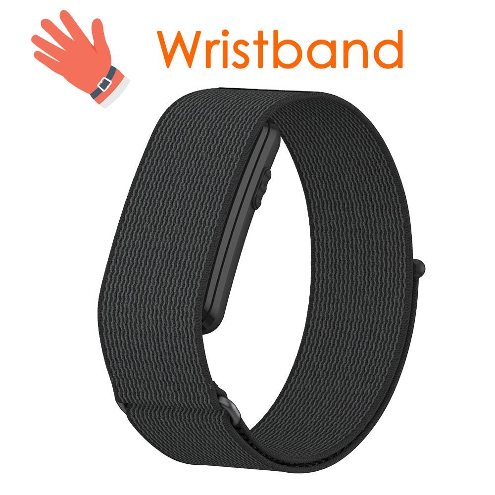 Neues Nylon-Gewebe Bizepsband für Garmin CIRQA Smart Band Ersatzarmband Fitness-Tracker Armband für Garmin CIRQA Zubehör Garmin CIRQA black