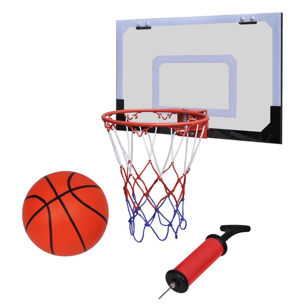 Mini Basketballkorb Set mit Ball und Pumpe für den Innenbereich
