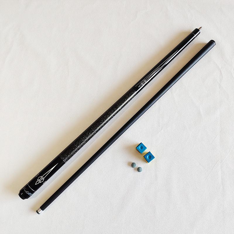 10MM 11,5MM 13MM Carbon Maple Black Tech Billard Queue Snooker 8-Ball 9-Ball 1/2 Split Pool Queue mit Kreide Tipps 11.5