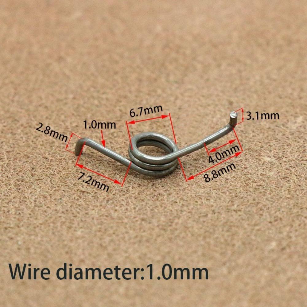 10 Stück Torsionsfeder Angelrolle Feder für Für Daiwa 1000-2000/ 2500-6000 For 1000-2000