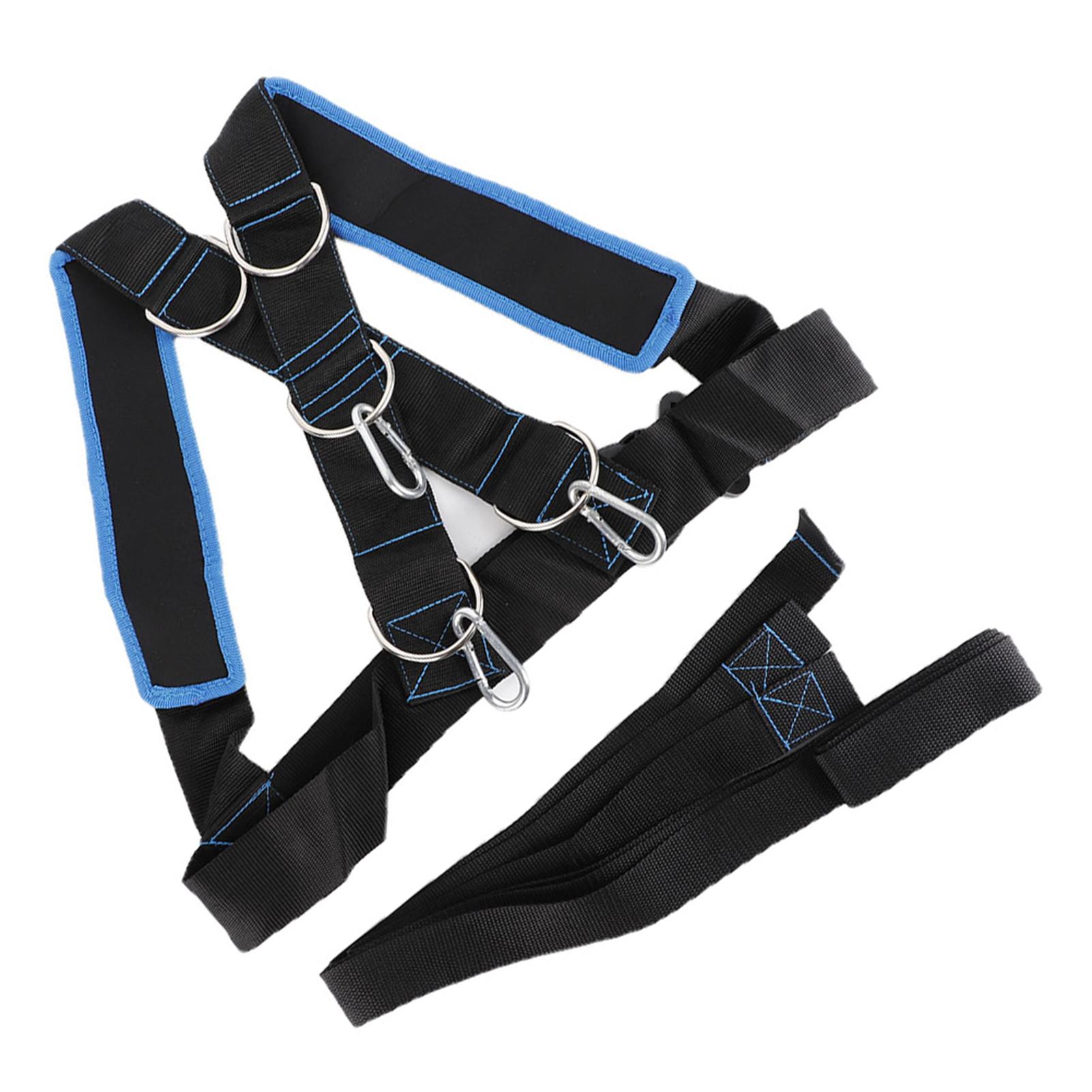 Geschwindigkeit Krafttraining Schlitten Schultergurt Widerstandsband Gürtel Sportgeräte