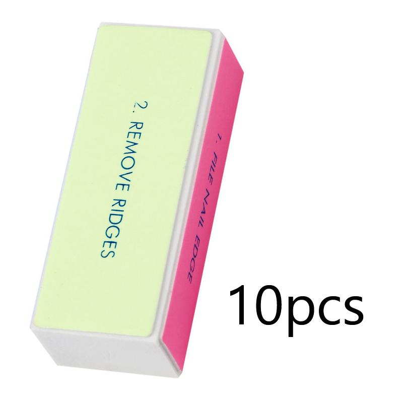10 Stücke Nagel Polieren Schleifen Puffer Block Acryl Pediküre Maniküre Nail art Werkzeug
