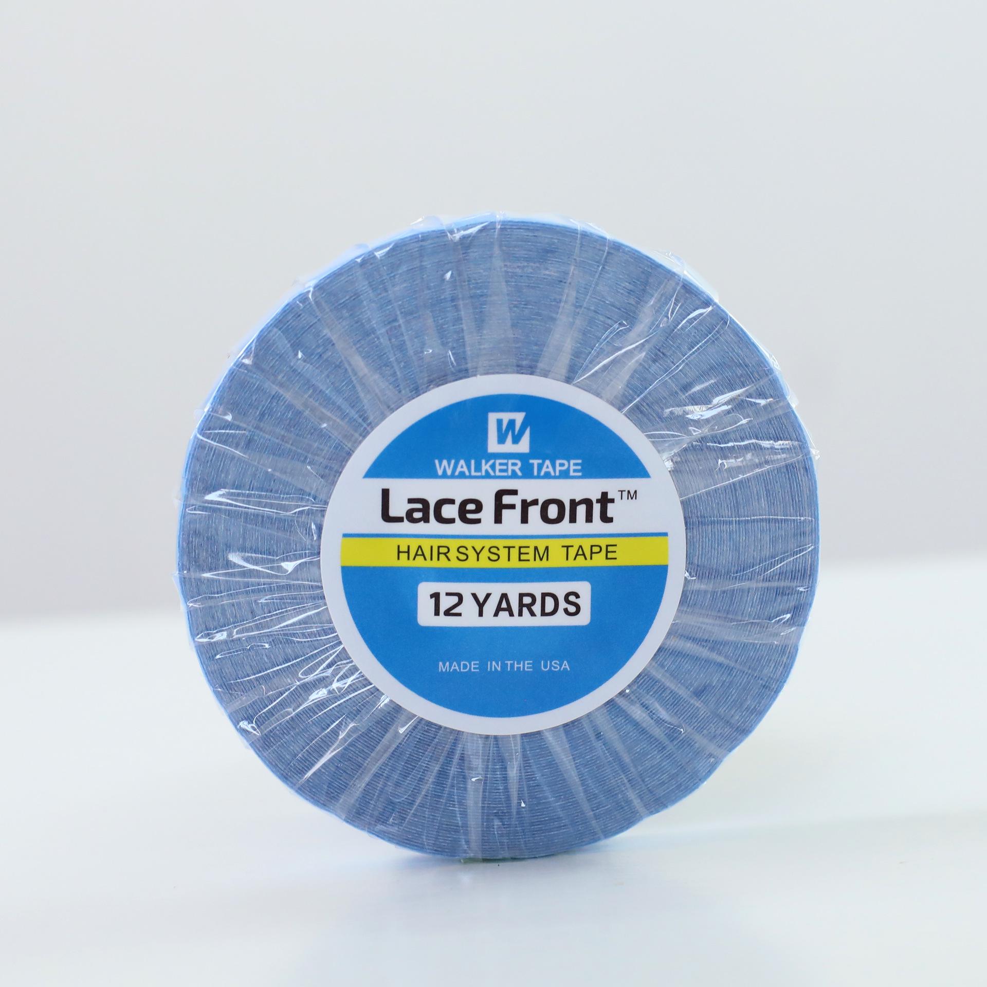Walker Blue Perücke und Haarteil Doppelseitiges Klebeband für nahtlose Extensions 2.54 cm gray