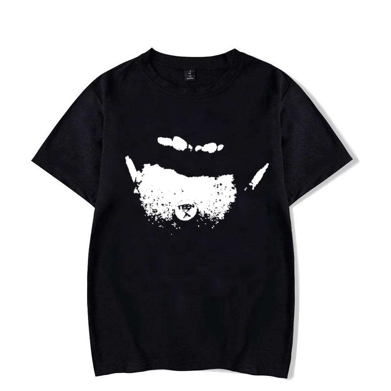 Ken Carson Actual Hate Teen X T-Shirt Unisex Herren Damen Opium Merch Mode Übergröße Top Kurzarm Buchstabenprint T-Shirt M white