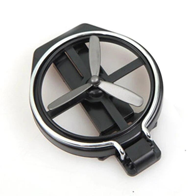 Universal Folding Cup Holder Auto Auto Air-Outlet Getränkehalter mit Ventilator Auto Getränkeflasche Tasse Autorahmen Autozubehör schwarz