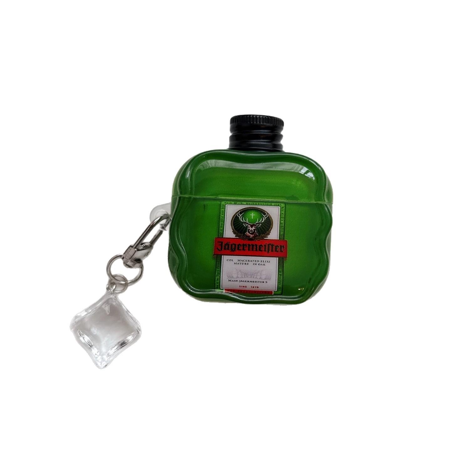 Prank Jäger Bier Ohrhörerhülle 2. / 3. Gen Apple AirPods Pro 3 Schutzhülle Kreativ Passend für AirPods 4 airpods3 generation