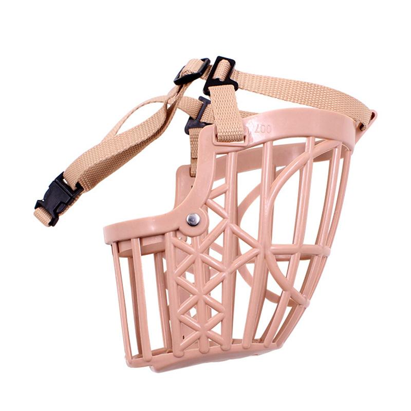 Anti-Bell-Maulkorb für Hunde in 7 Größen, verstellbare Mundmaske, Anti-Beiß-Trainingsspielzeug, Haustierzubehör 3-suit for 5.0-7.5kg