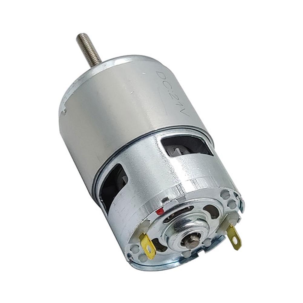 1 Stück 755 DC-Motor 18V 120W Kugellager Hohes Drehmoment Elektronische Komponente Motor Für Gartengeräte Zubehör