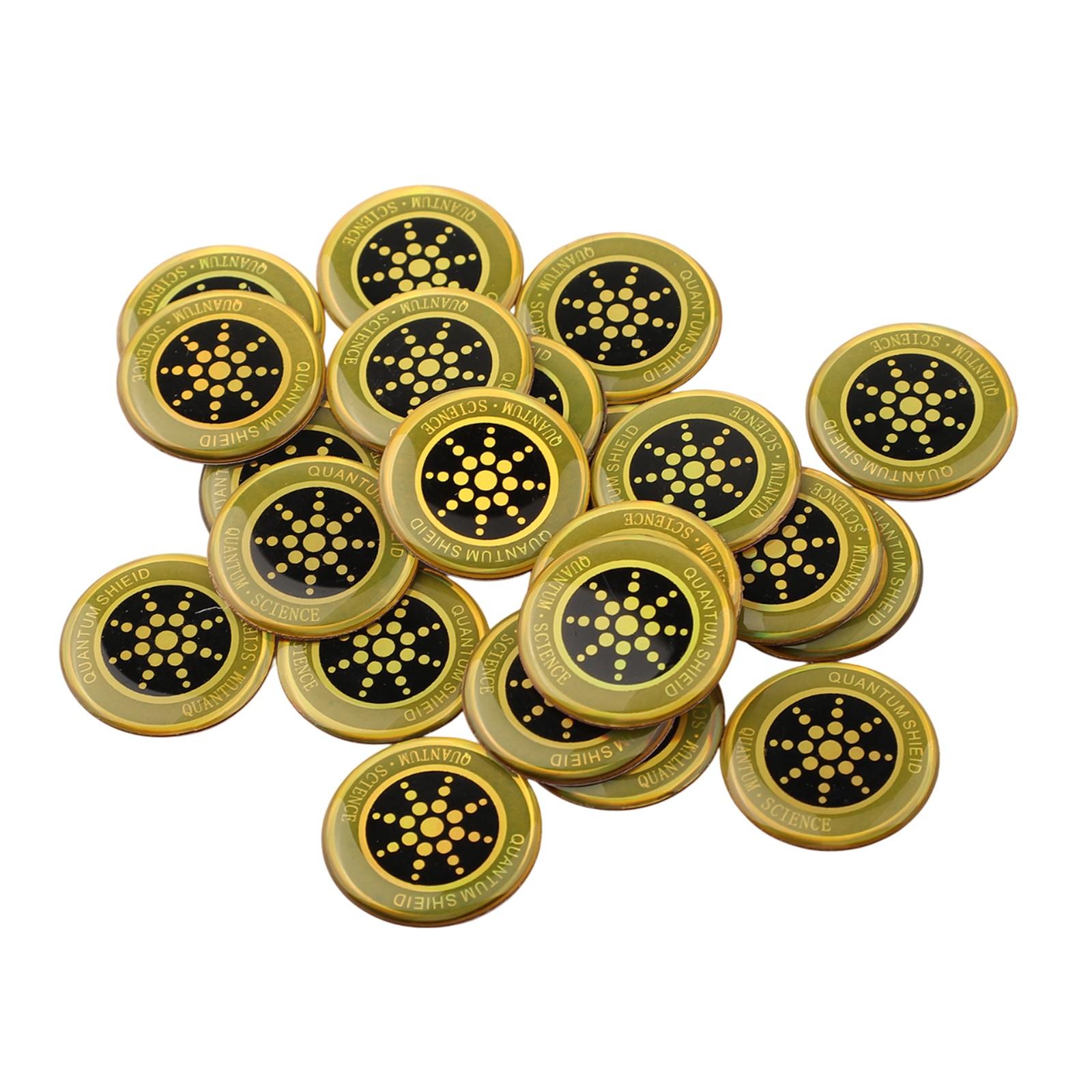 Gerätesicherheit mit einem 20er-Pack wirksamer EMF-Strahlungsschutzvorrichtungen für Telefone gold