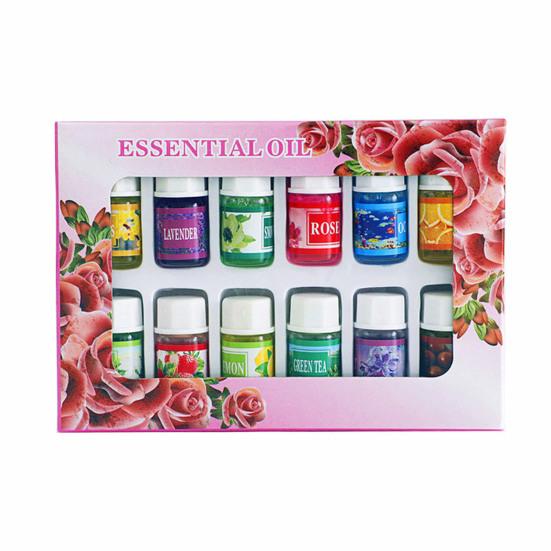 6Pcs/12Pcs 3ml Wasser Löslich Duft Öl Anhaltende Anlage Extrakt Körper Aromatherapie Lampe Entlasten 12pcs