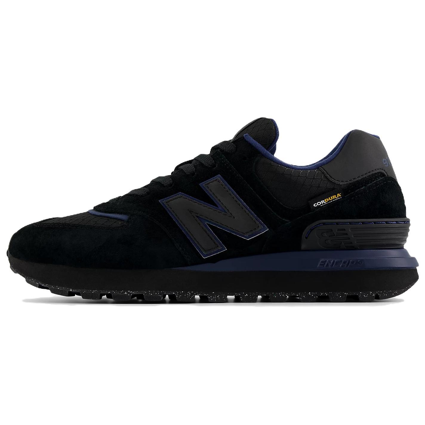 New Balance 574 Legacy Cordura Pack - Schwarz Anthrazit Marineblau Herren Sneaker U574LGPB 45