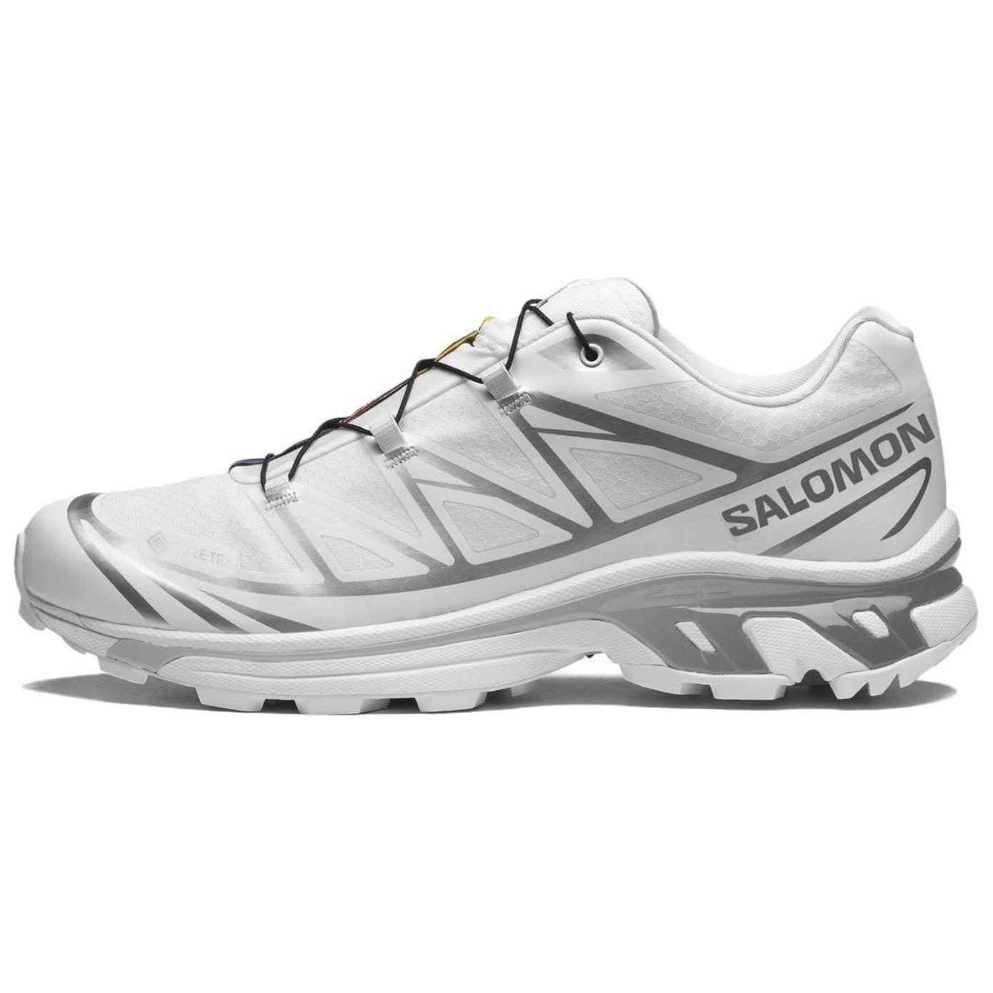 Salomon Xt-6 Gtx Bequeme Leichte Atmungsaktive Stoßdämpfende Wasserdichte Low-Top Laufschuhe Unisex Laufschuhe Weiß 475811 36