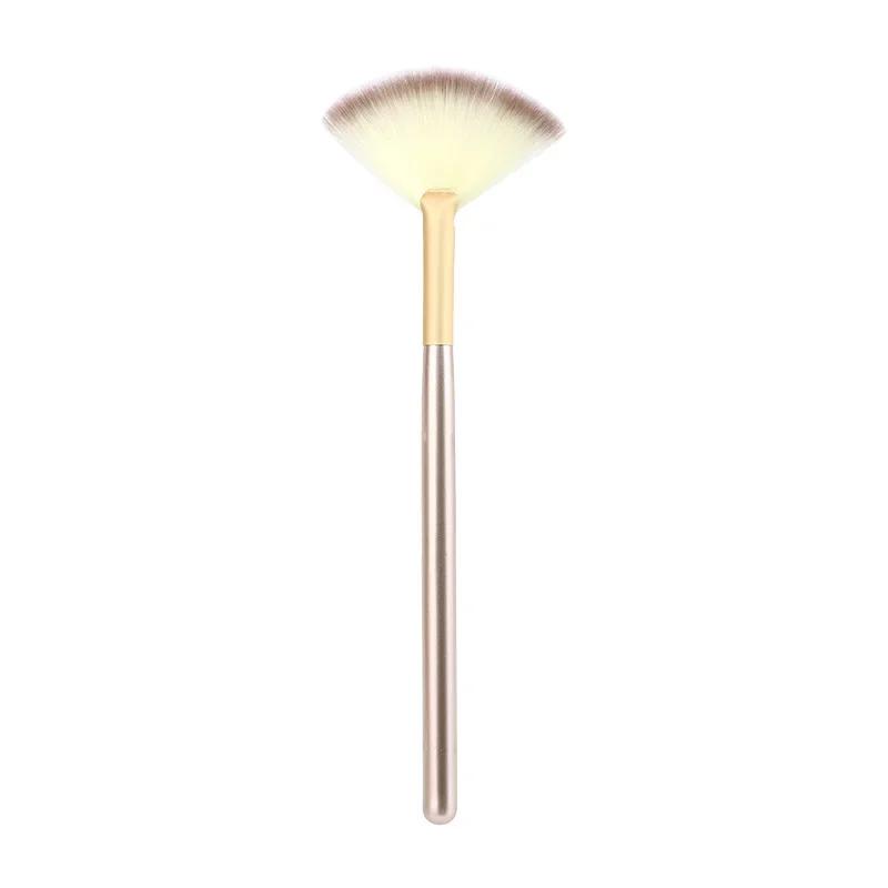 1PC Highlighter Pinsel Make-up Zubehör Kosmetik Fan Form Make-up Pinsel Highlighter Make-up Pinsel Puderpinsel
