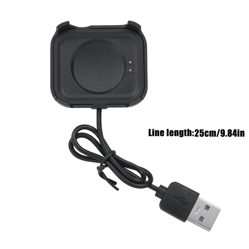 Smartwatch Magnetisches Ladegerät Ladekabel USB aufladbarer Adapter für Smartwatch schwarz