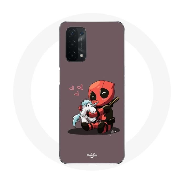 Hülle für Oppo A74 DeadPool Einhorn Einhorn