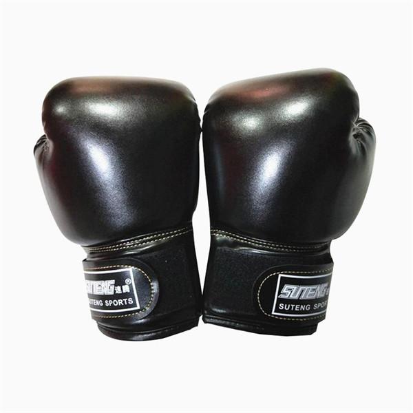 2–8 Jahre Kinder-Boxhandschuhe für Spaß, Muay-Thai-Kampf, Sanda, Kampfsport, Tasche, Boxen, Trainingshandschuhe, Ausrüstung 03 schwarz