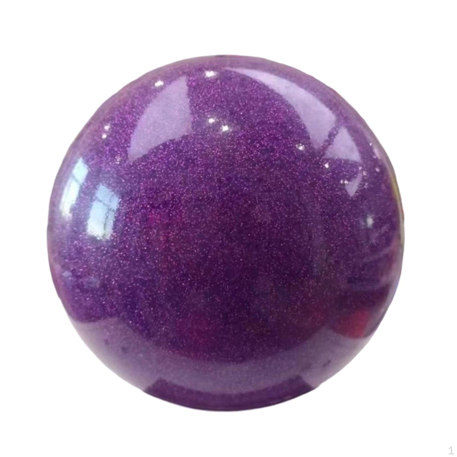 15cm Gymnastikball Rhythmik Gymnastikgerät Professionell Klein für Workout, Tanz, Violett
