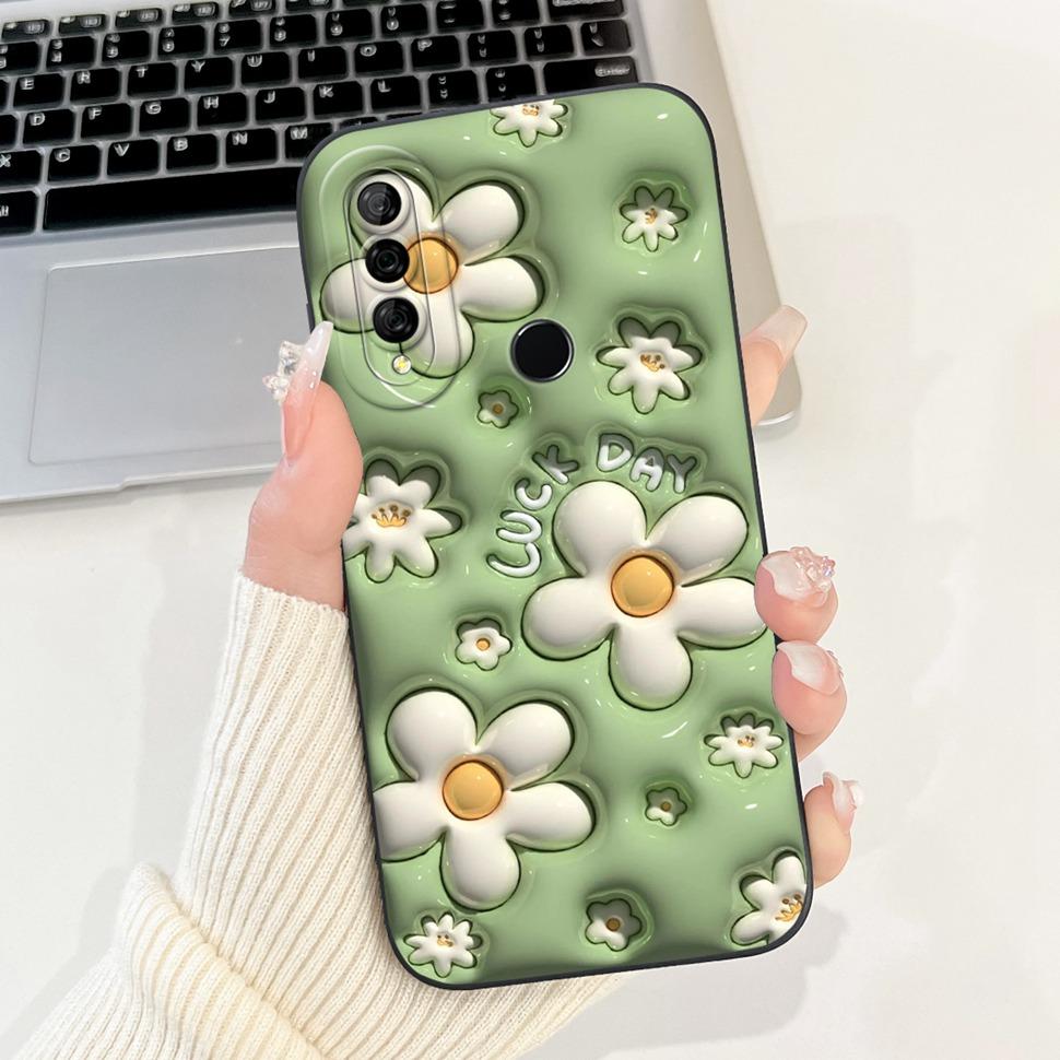 Für Huawei P30 lite Hülle 6,15 Beliebte Blume Weiches TPU Silikon Hülle Für Huawei P30 lite P30lite MAR-LX1M MAR-AL00 Hülle Huawei P30 lite