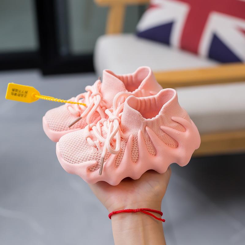 Jungen Octopus Coconut Schuhe Mesh Atmungsaktive Mädchen Papa Schuhe Herbst Neue Kinder Turnschuhe Vielseitige Baby Mädchen Schuhe 29 rosa