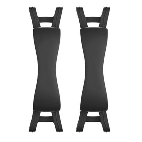 1/2/3 Stück Silikon-Tablets Handschlaufe Universal Hohe Elastizität Sicher Leicht 4-8 Zoll E-Book-Reader Fingergriff Halter für Kindle 2pcs schwarz