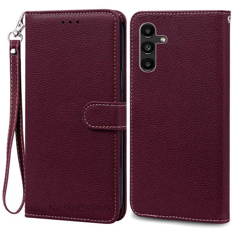 A04S Hülle Für Samsung Galaxy A04s Hülle A047F Leder Brieftasche Klapphülle Für Samsung Galaxy A04S Handyhülle Brieftaschenabdeckung Fundas for Samsung A04S