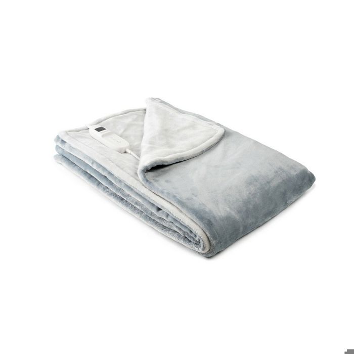 Heizdecke - InnovaGoods - Elakef - 120 x 160 cm - 160 W - 9 Temperaturstufen grau