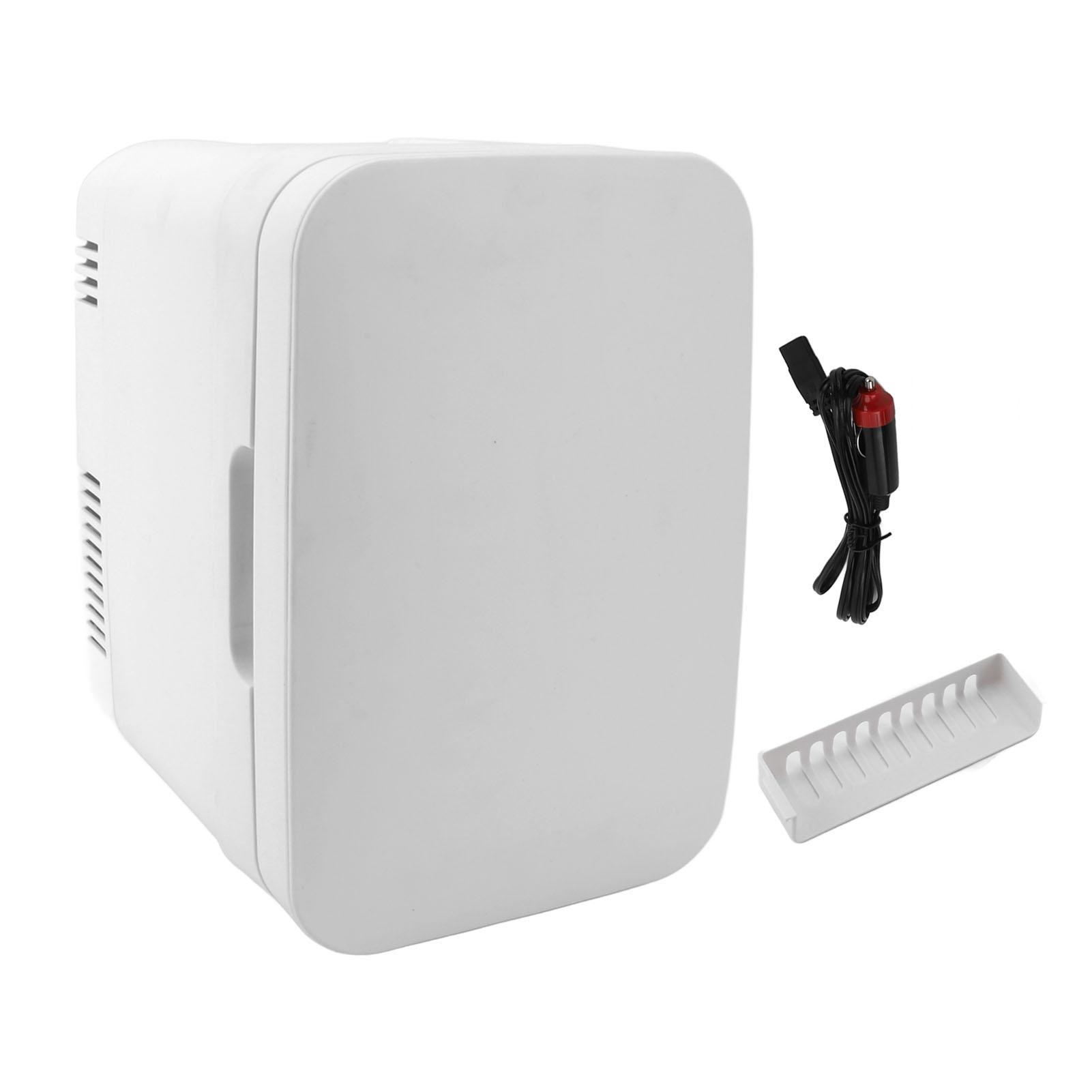 Mini-Kühlschrank, 4 l, zum Kühlen und Erwärmen, geräuscharm, Mini-Kühlschrank für Auto, Lebensmittel, Getränke, Hautpflege, Kosmetik