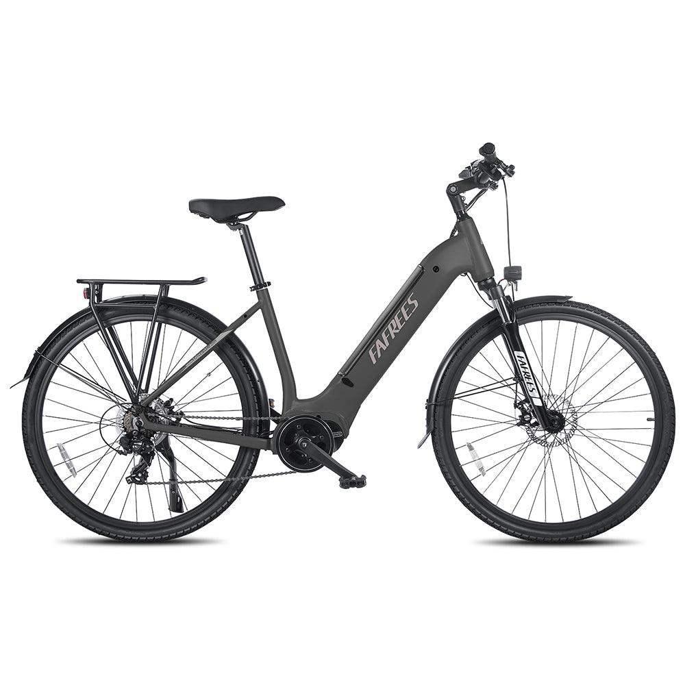 Fafrees FM9 Mittelmotor City E-Bike 250W Bafang Motor, 36V 15Ah Akku, Hydraulische Federgabel 36V 250W 15Ah schwarz