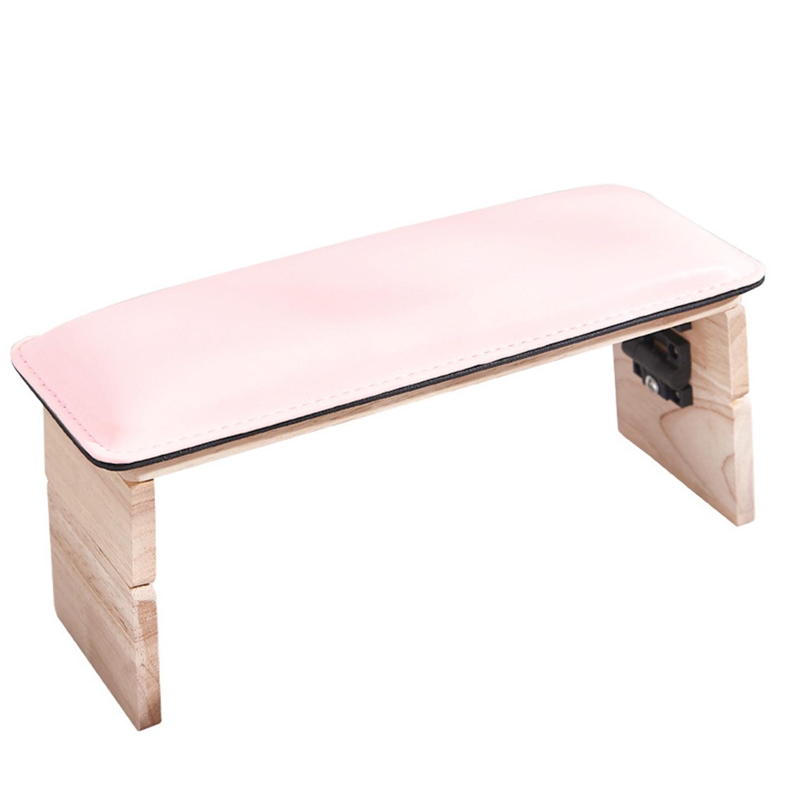 Handkissenkissen für Nagelarmlehne, Kissenhalter, Ständer, Nagelstudio-Werkzeug rosa